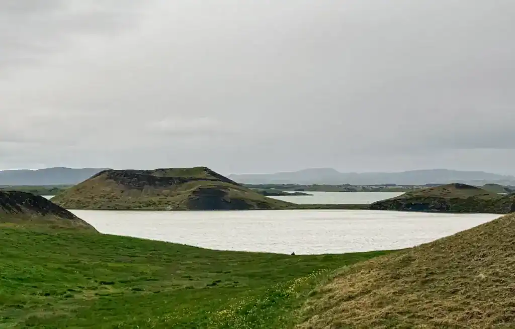 The Skútustaðagígar Craters near Myvatn Lakes