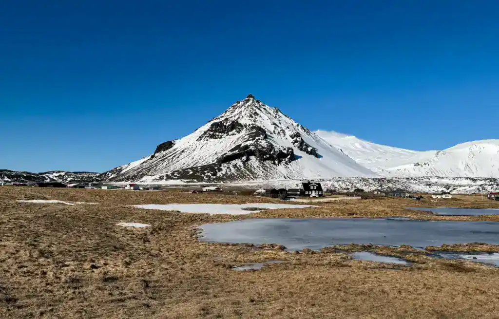 Some of the incredible mountains in the Snaefellsnes Peninsula