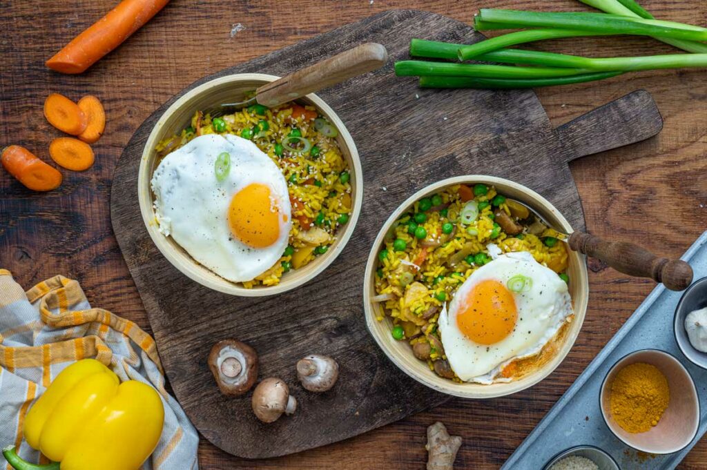 Nasi Goreng Rezept – Aromatische Reispfanne mit Gemüse