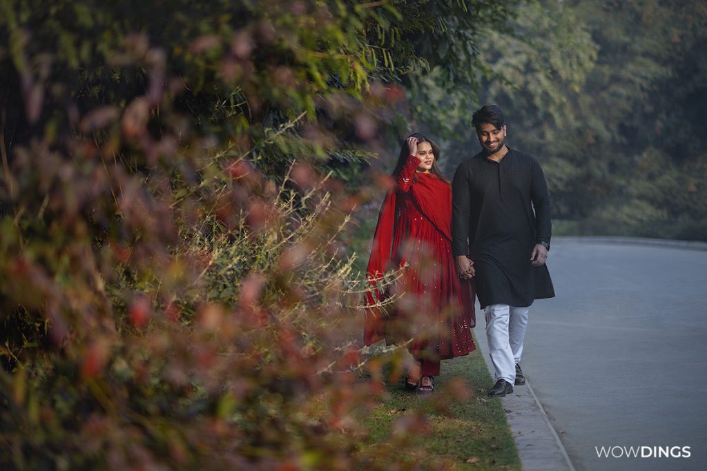 Pre-wedding in Delhi streets