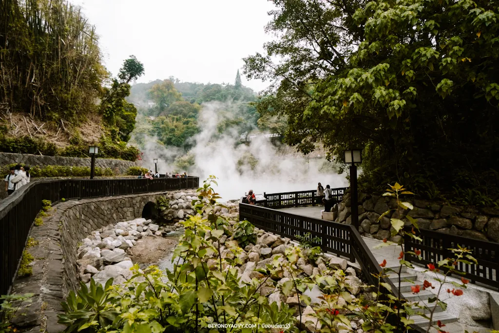 Rich results on Google's SERP when searching for 'เที่ยวน้ำพุร้อนเป่ยโถว’, 'เที่ยวน้ำพุร้อนเป่ยโถว ไต้หวัน’, 'Beitou Hot Springs', 'ออนเซ็น ไต้หวัน', 'เที่ยวไต้หวัน', and 'เที่ยวไทเป'