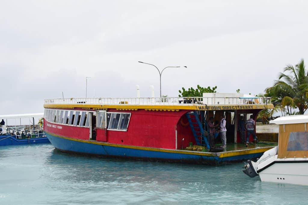 How to budget for Maldives Local ferry