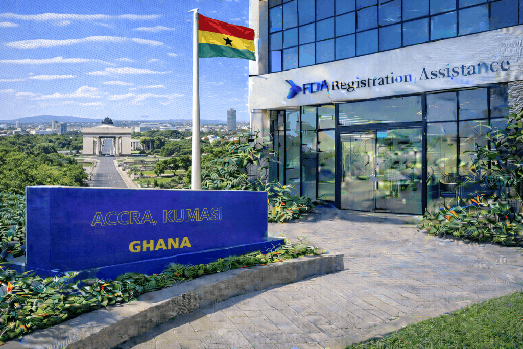 FDA registration and consulting for Accra and Kumasi, Ghana food, supplement, cosmetic, pharmaceutical and medical device exporters