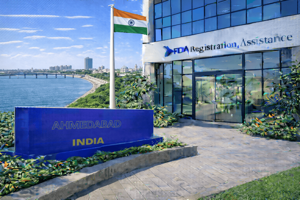 FDA registration and consulting for Ahmedabad, India food, supplement, cosmetic, pharmaceutical and medical device exporters