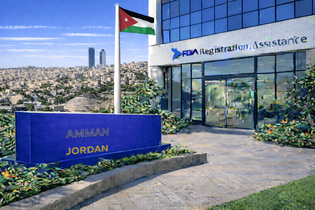 FDA registration and consulting for Amman, Jordan food, supplement, cosmetic, pharmaceutical and medical device exporters