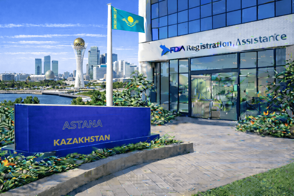 FDA registration and consulting for Astana, Kazakhstan food, supplement, cosmetic, pharmaceutical and medical device exporters