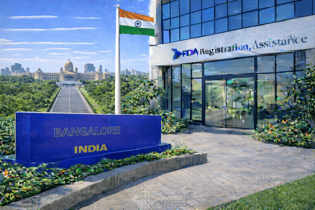 FDA registration and consulting for Bangalore, India food, supplement, cosmetic, pharmaceutical and medical device exporters