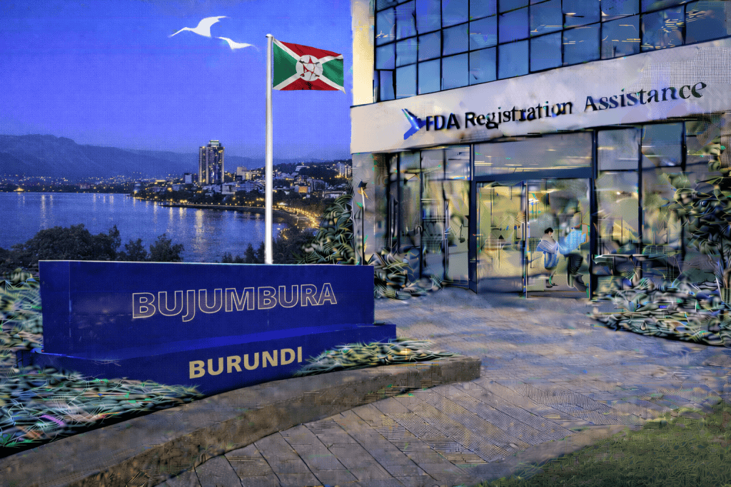 FDA registration and consulting for Bujumbura, Burundi food, supplement, cosmetic, pharmaceutical and medical device exporters