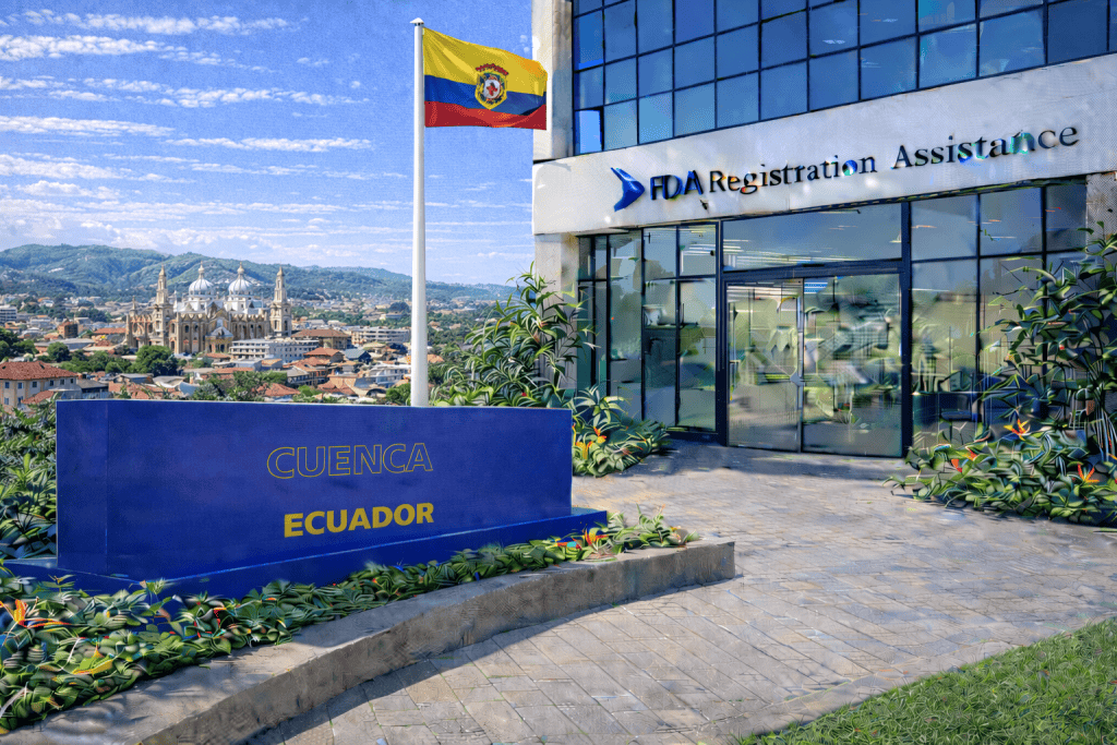 FDA registration and consulting for Cuenca, Ecuador food, supplement, cosmetic, pharmaceutical and medical device exporters