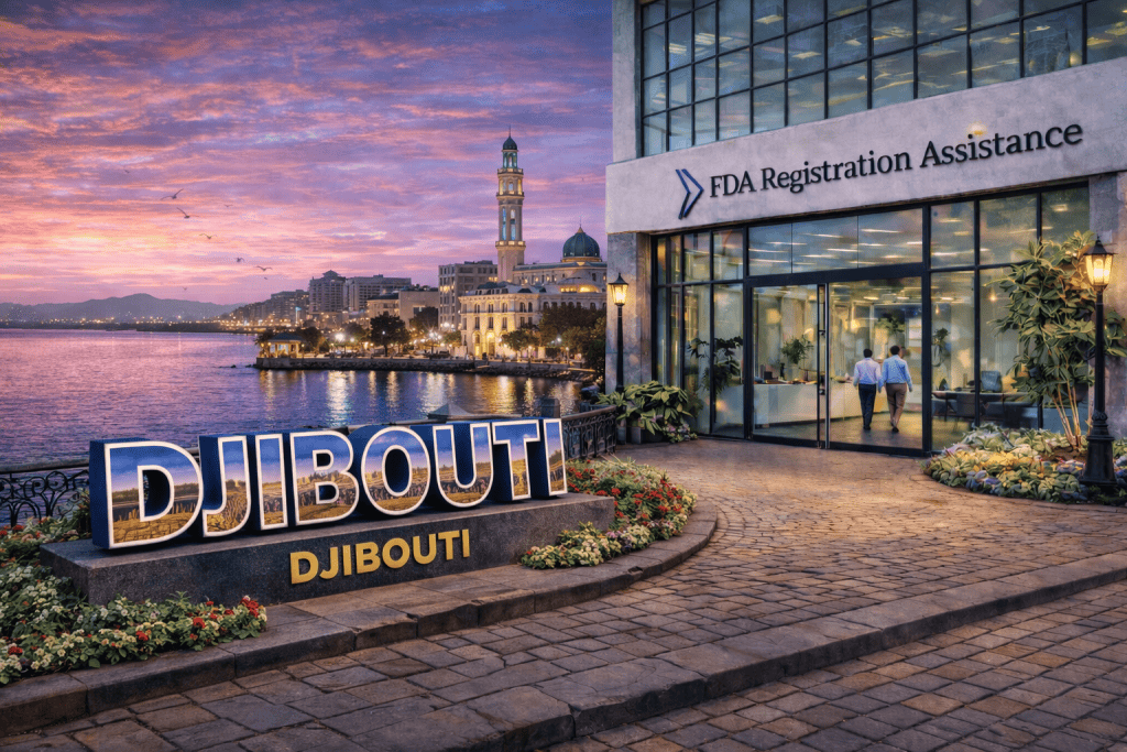 FDA registration and consulting for Djibouti, Djibouti food, supplement, cosmetic, pharmaceutical and medical device exporters