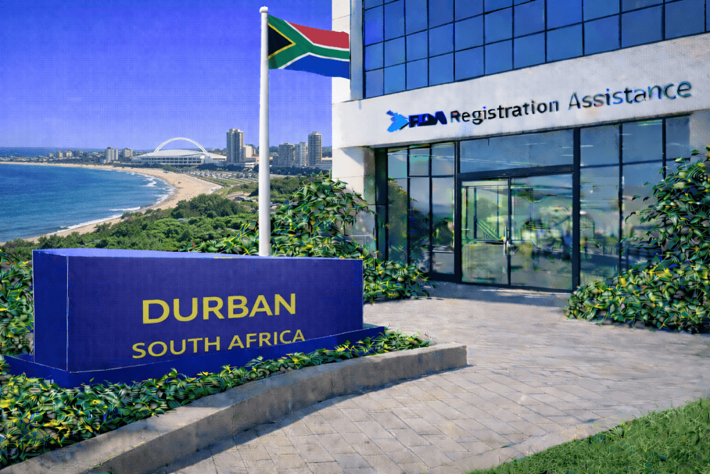 FDA registration and consulting for Durban, South Africa food, supplement, cosmetic, pharmaceutical and medical device exporters
