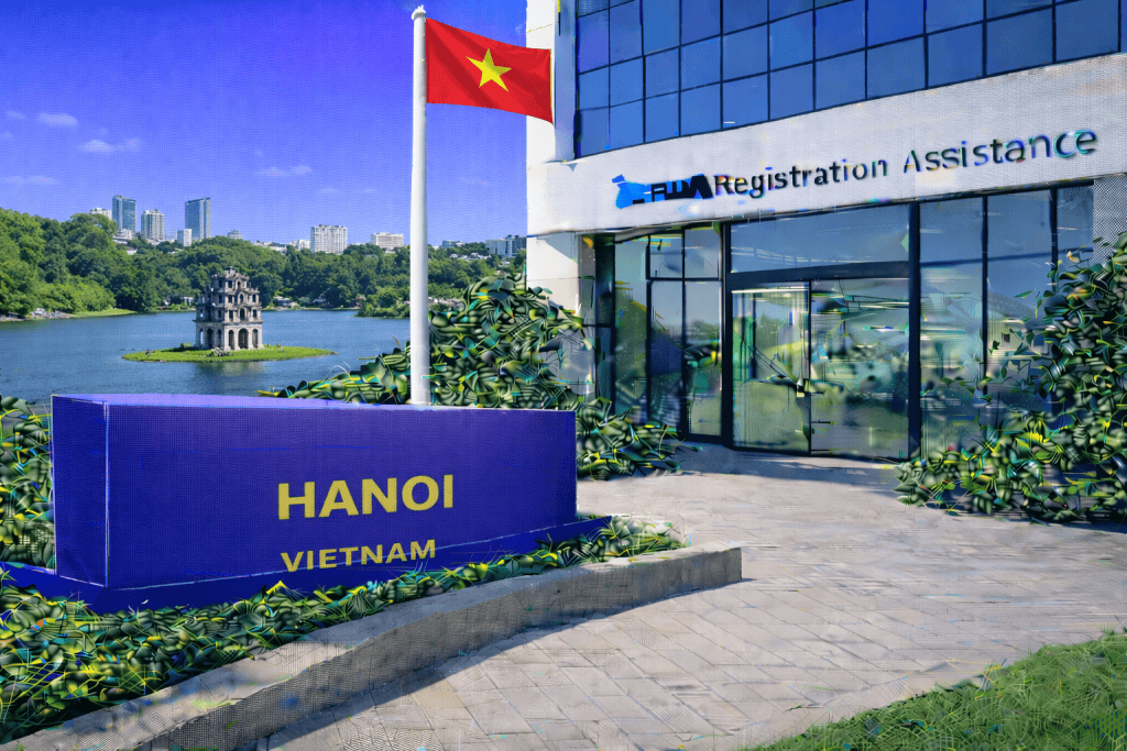FDA registration and consulting for Hanoi, Vietnam food, supplement, cosmetic, pharmaceutical and medical device exporters