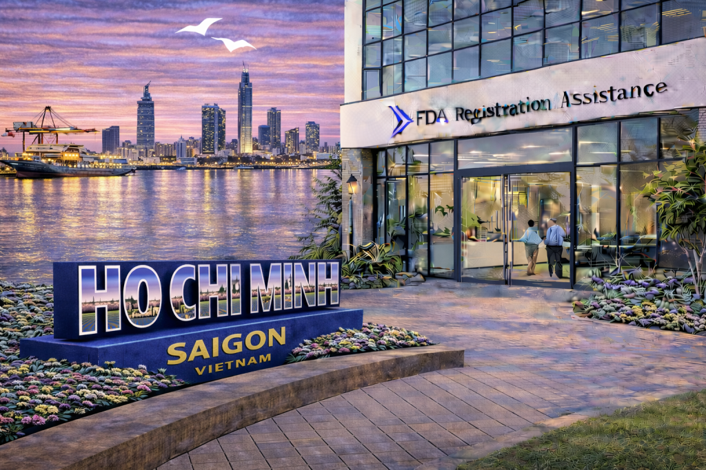FDA registration and consulting for Ho Chi Minh City, Vietnam food, supplement, cosmetic, pharmaceutical and medical device exporters