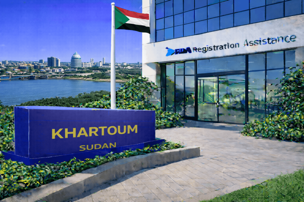 FDA registration and consulting for Khartoum, Sudan food, supplement, cosmetic, pharmaceutical and medical device exporters