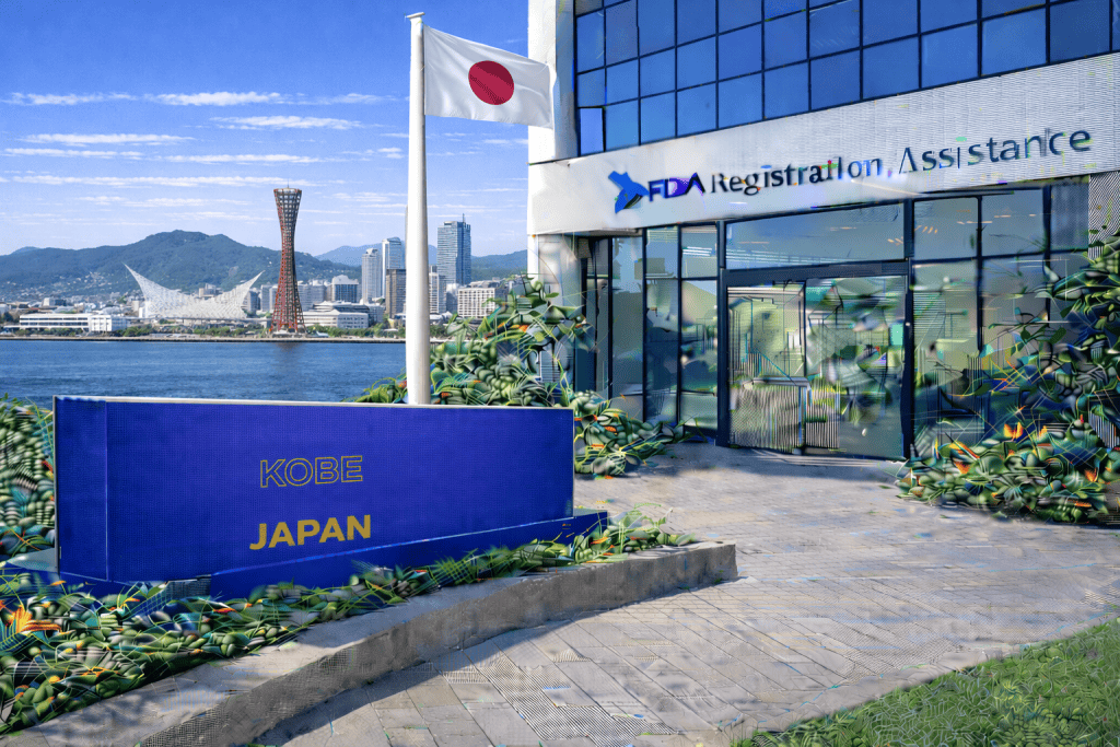 FDA registration and consulting for Kobe, Japan food, supplement, cosmetic, pharmaceutical and medical device exporters