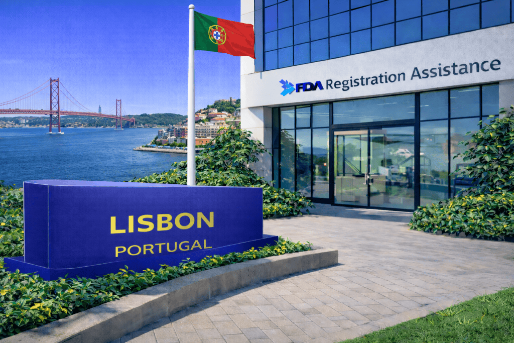 FDA registration and consulting for Lisbon, Portugal food, supplement, cosmetic, pharmaceutical and medical device exporters