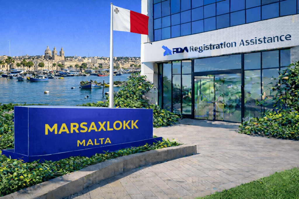 FDA registration and consulting for Marsaxlokk, Malta food, supplement, cosmetic, pharmaceutical and medical device exporters