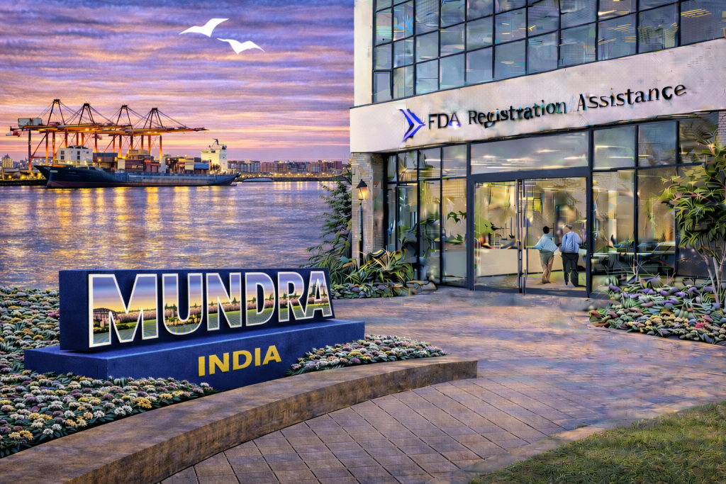 FDA registration and consulting for Mundra, India food, supplement, cosmetic, pharmaceutical and medical device exporters