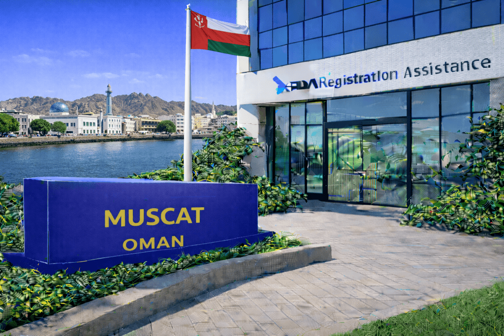 FDA registration and consulting for Muscat, Oman food, supplement, cosmetic, pharmaceutical and medical device exporters