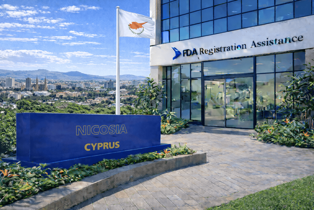 FDA registration and consulting for Nicosia, Cyprus food, supplement, cosmetic, pharmaceutical and medical device exporters