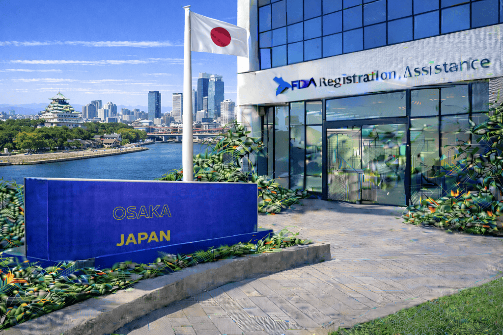FDA registration and consulting for Osaka, Japan food, supplement, cosmetic, pharmaceutical and medical device exporters