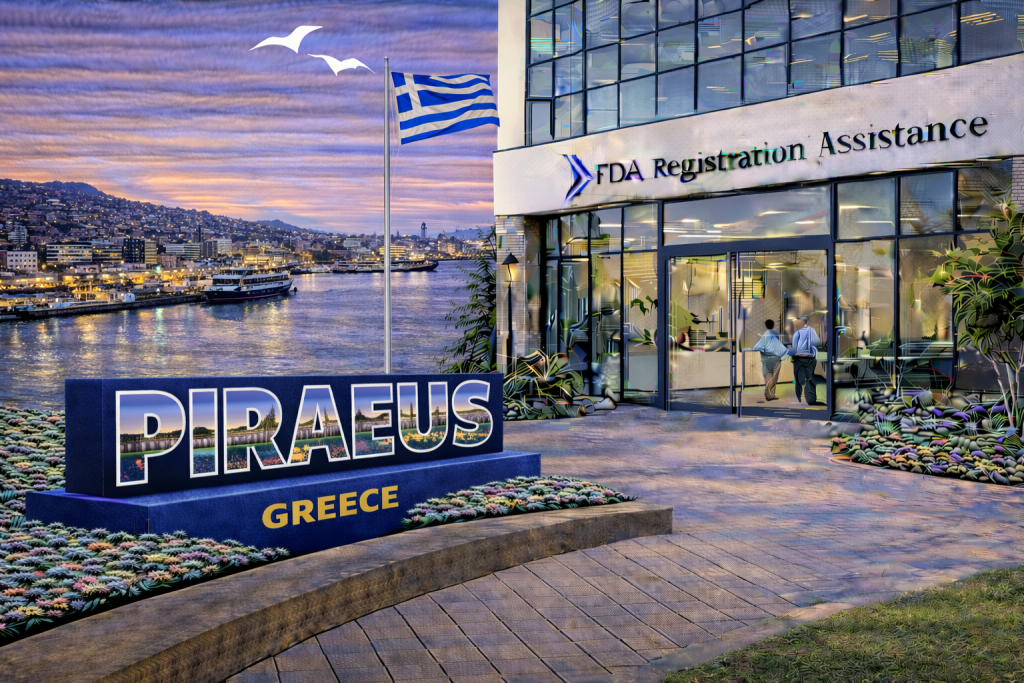 Piraeus Greece largest port Mediterranean export gateway FDA compliance consulting
