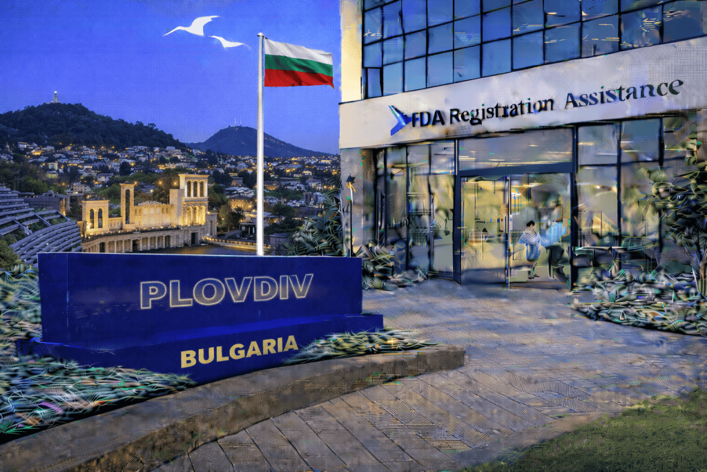 FDA registration and consulting for Plovdiv, Bulgaria food, supplement, cosmetic, pharmaceutical and medical device exporters