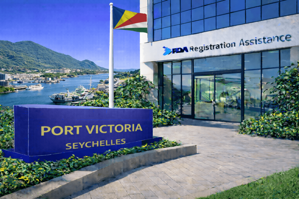 FDA registration and consulting for Port Victoria, Seychelles food, supplement, cosmetic, pharmaceutical and medical device exporters