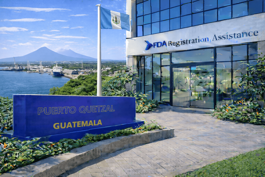 FDA registration and consulting for Puerto Quetzal, Guatemala food, supplement, cosmetic, pharmaceutical and medical device exporters