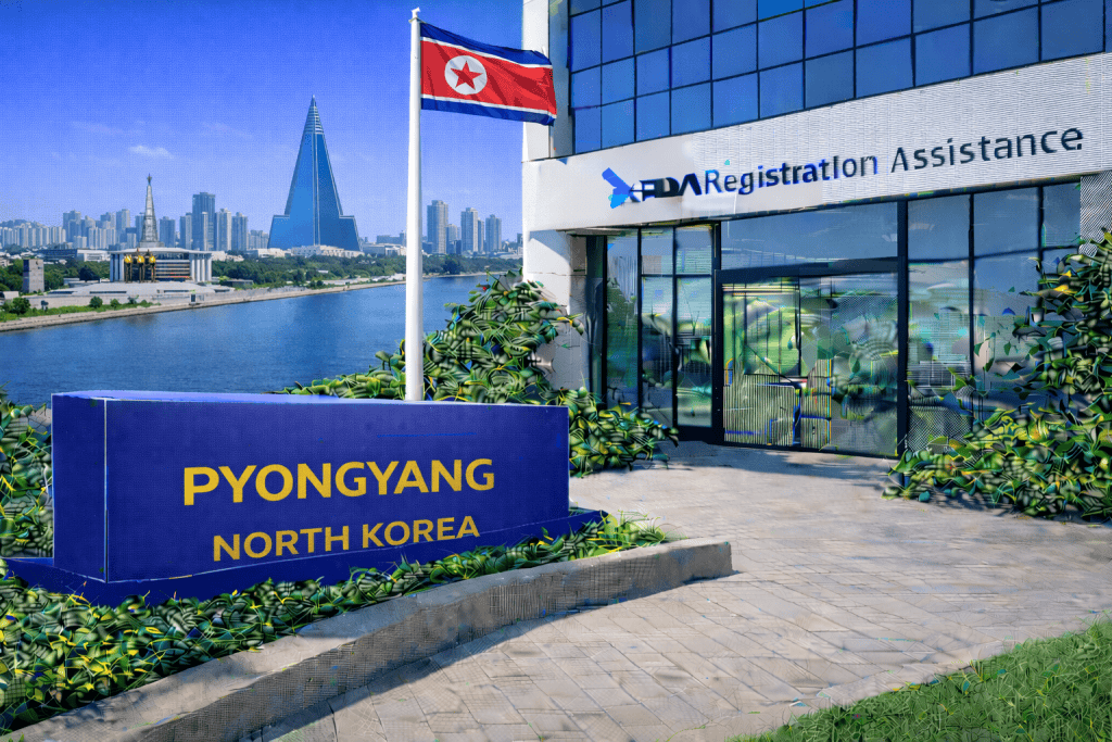 FDA registration and consulting for Pyongyang, North Korea food, supplement, cosmetic, pharmaceutical and medical device exporters