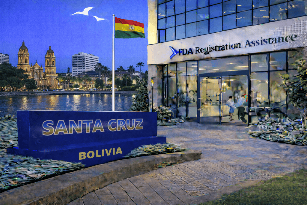 FDA registration and consulting for Santa Cruz, Bolivia food, supplement, cosmetic, pharmaceutical and medical device exporters