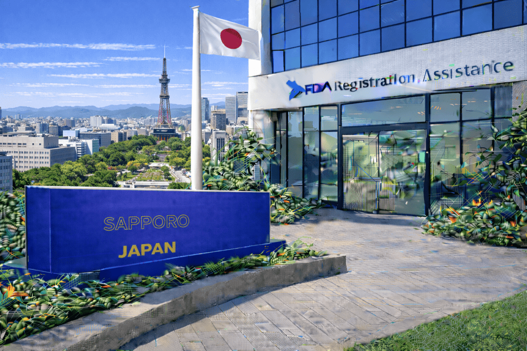 FDA registration and consulting for Sapporo, Japan food, supplement, cosmetic, pharmaceutical and medical device exporters