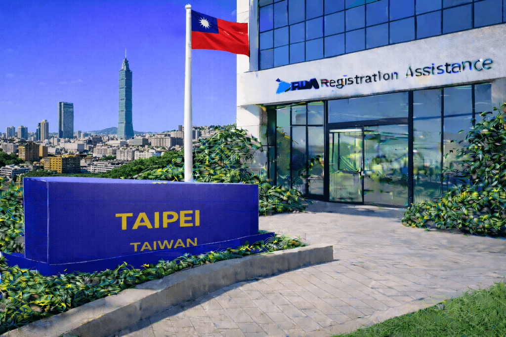 FDA registration and consulting for Taipei, Taiwan food, supplement, cosmetic, pharmaceutical and medical device exporters
