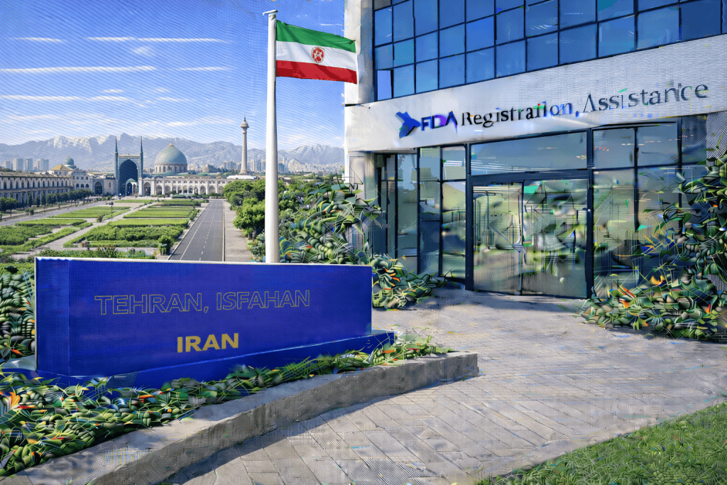 FDA registration and consulting for Tehran and Isfahan, Iran food, supplement, cosmetic, pharmaceutical and medical device exporters