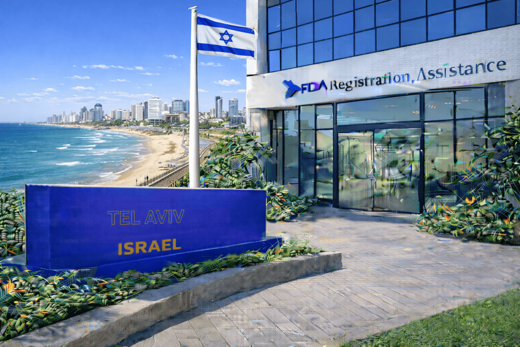 FDA registration and consulting for Tel Aviv, Israel food, supplement, cosmetic, pharmaceutical and medical device exporters
