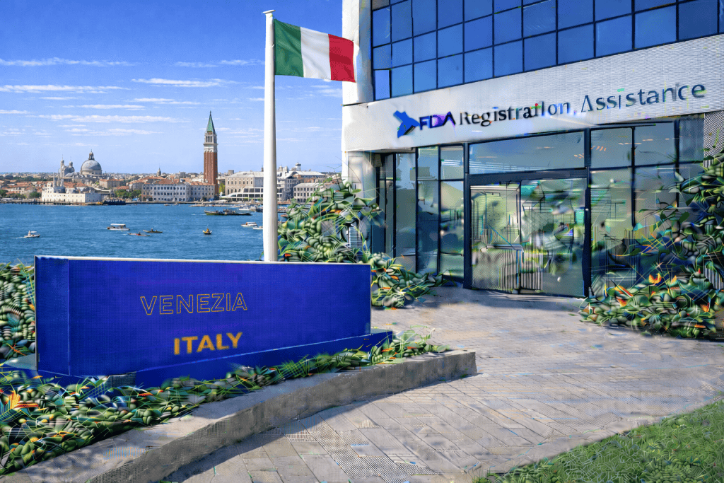 FDA registration and consulting for Venezia, Italy food, supplement, cosmetic, pharmaceutical and medical device exporters
