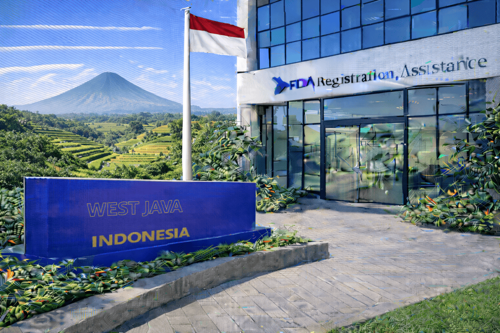 FDA registration and consulting for West Java, Indonesia food, supplement, cosmetic, pharmaceutical and medical device exporters
