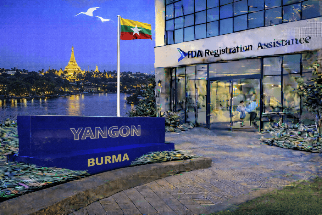 Yangon, Burma (Myanmar) — FDA consulting for Myanmar food, seafood, and pulse exporters