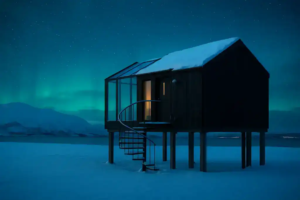 Area Glass Cabins near Tromso