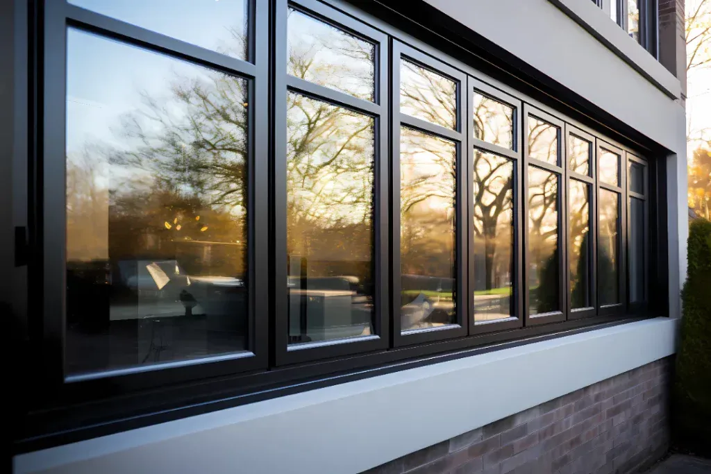 timber casement window