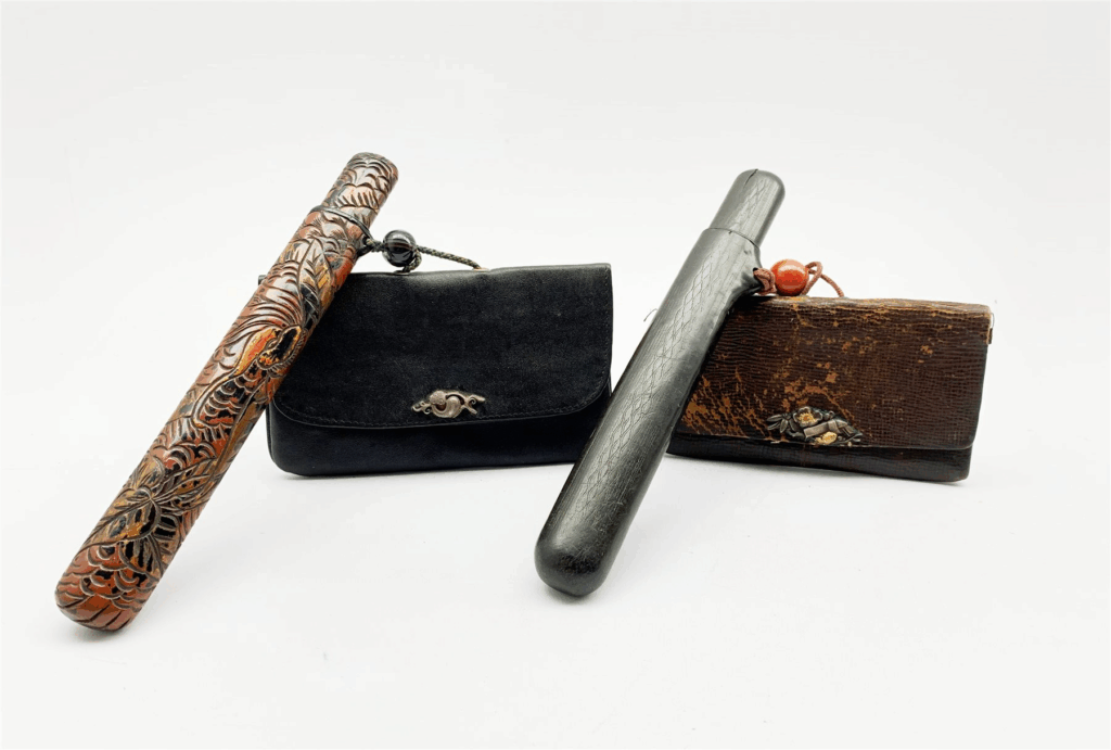 Bolsinha de tabaco - influência portuguesa na cultura japonesa