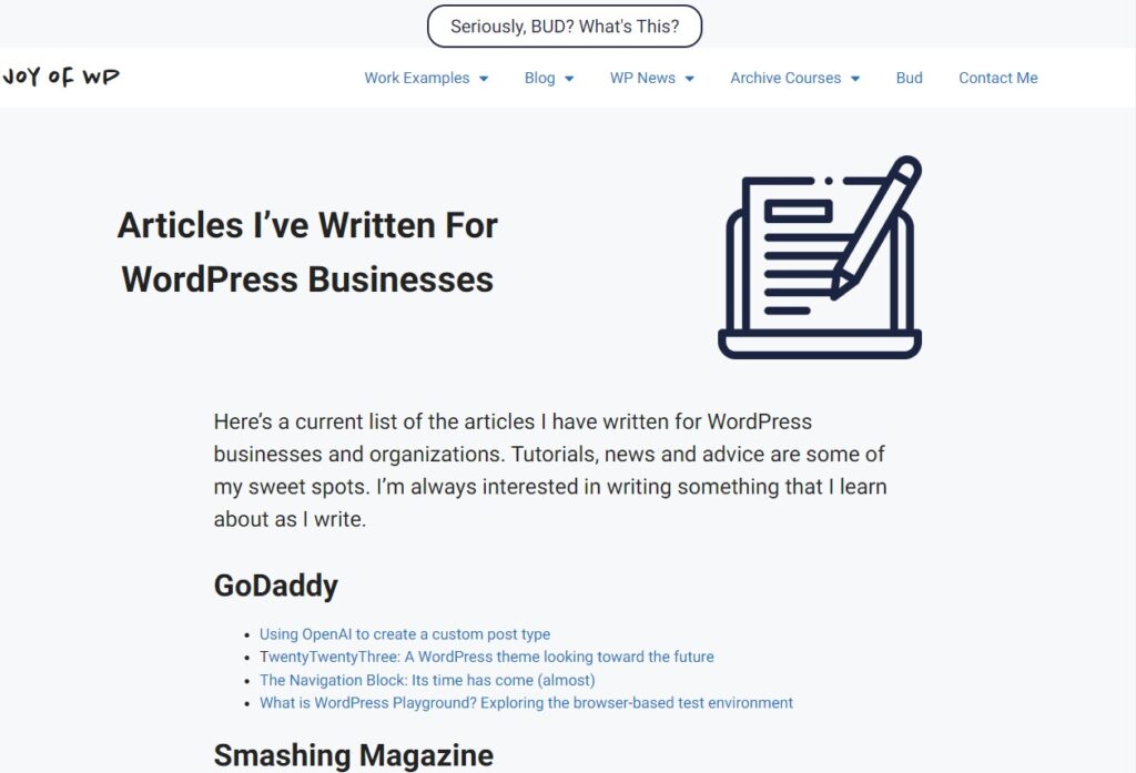 Best Website training articles