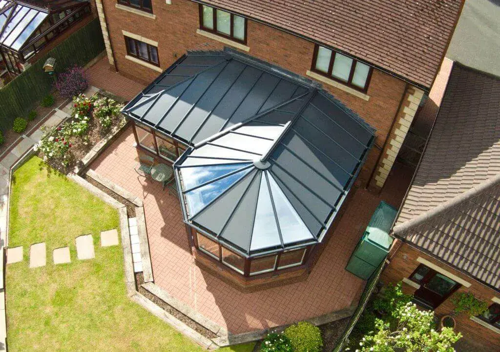 p shaped conservatory