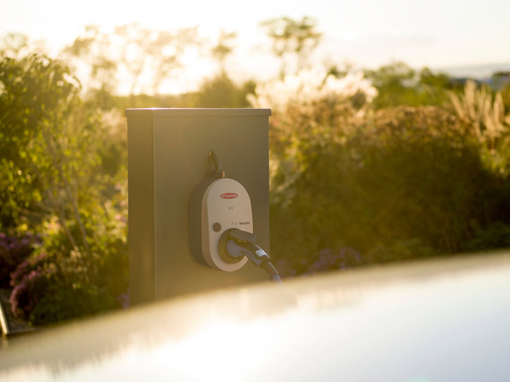 Wallbox für autarkes Laden eines Elektroautos