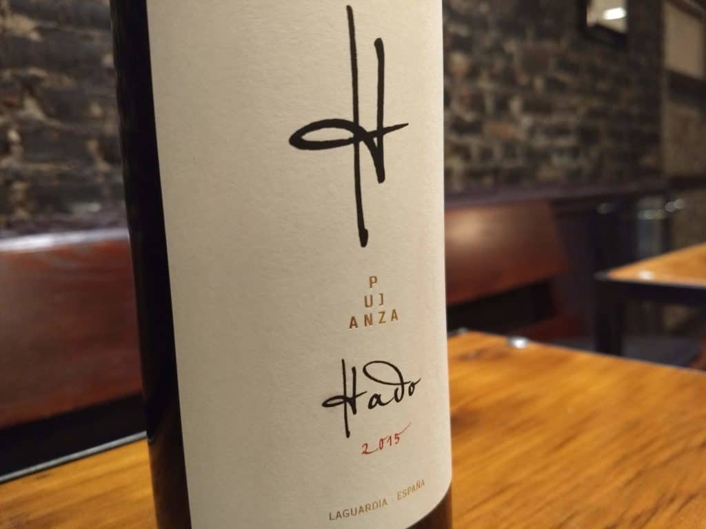 Wine Reviews From The Wine School 1 Bodega Pujanza 2015 “Hado” Rioja