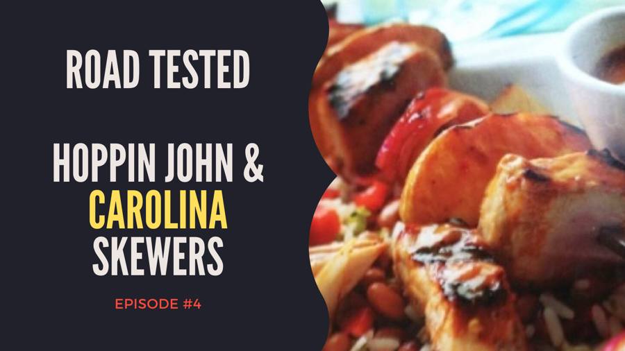 Grilled Pork Tenderloin w Hoppin John Salad