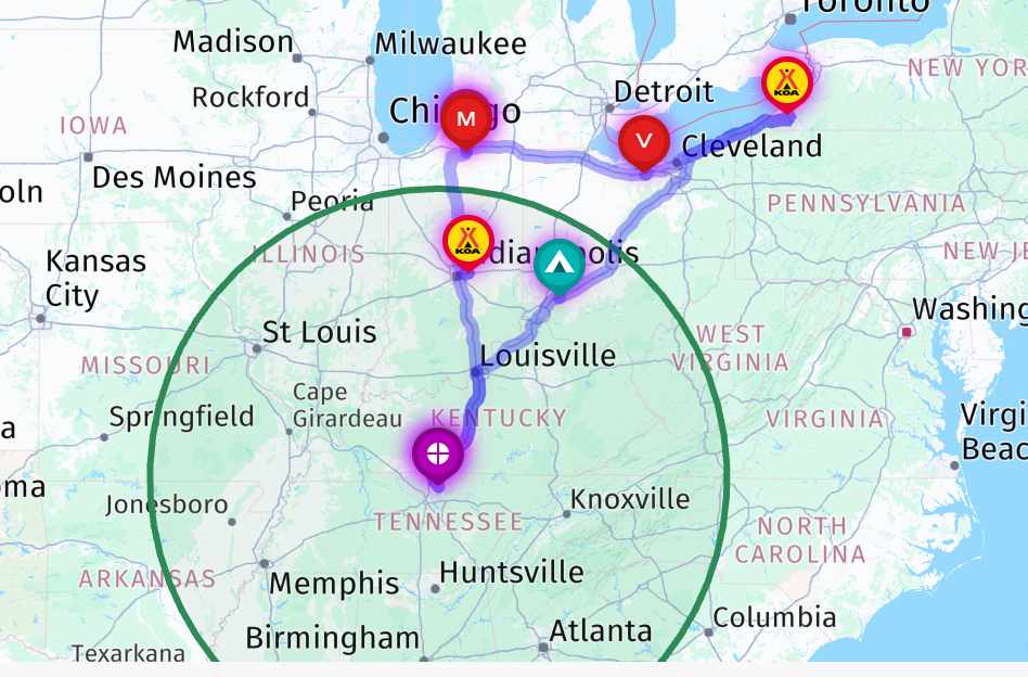 RV Adventures TN to NY