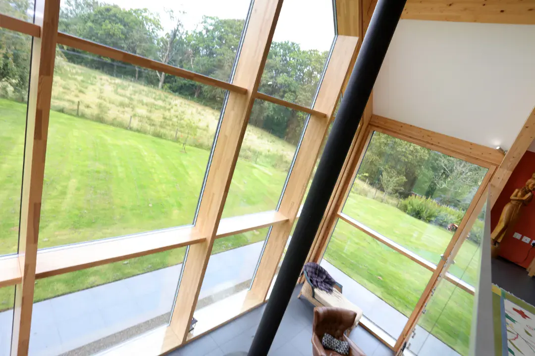 timber curtain wall