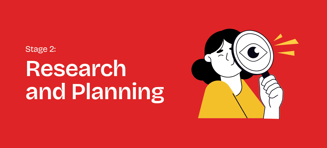 Research and Planning stage of product development