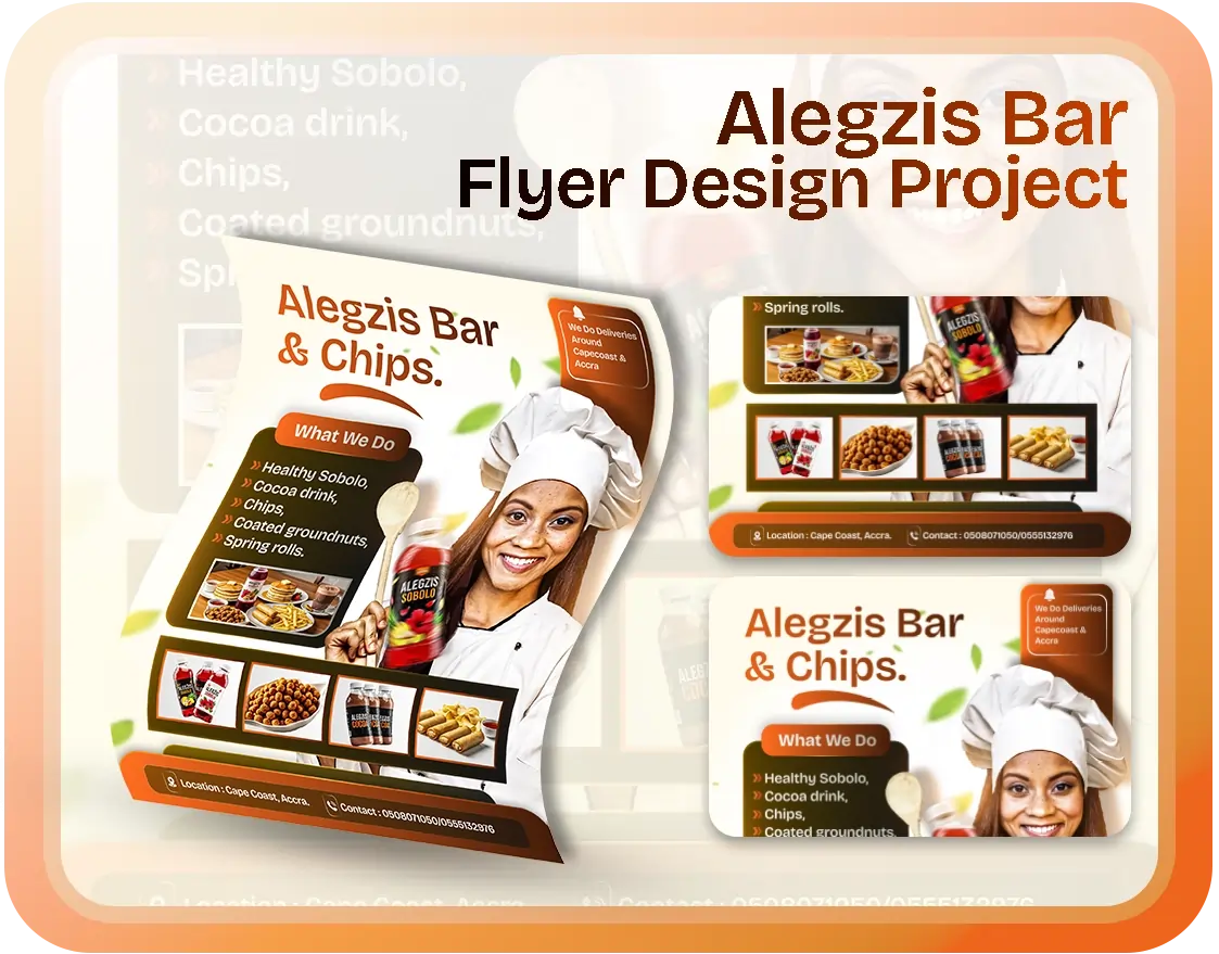 Alegzis Bar Flyer Design Project
